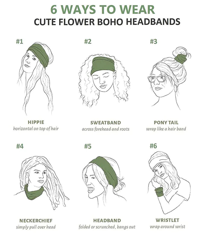 3PCS Bandana - Assortique Inc.