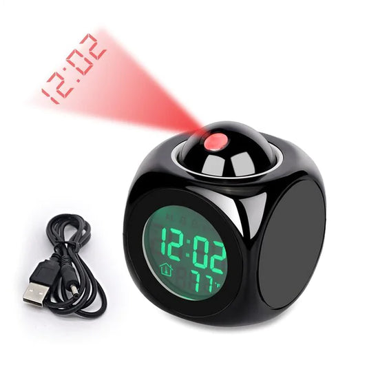 LED Projection Alarm Clock - Assortique Inc.