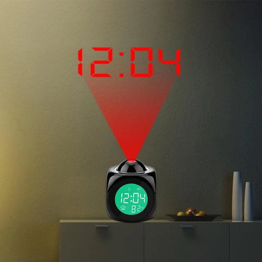LED Projection Alarm Clock - Assortique Inc.